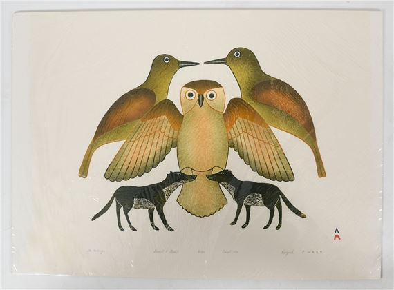 The Harbinger by Kenojuak Ashevak, 1993