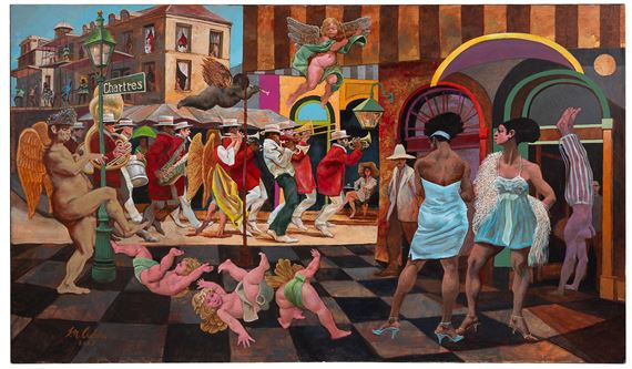 Parade of the Poo Pah Charles St. Jazz Band by Frank Nelson Ashley