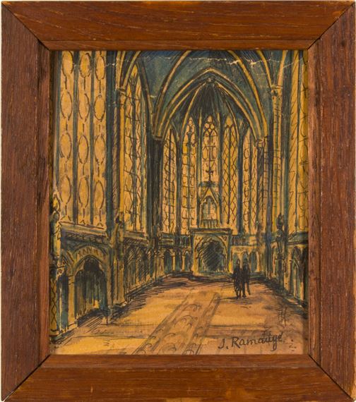 Paris - La Sainte Chapelle le Reliquaire - J. Ramauge