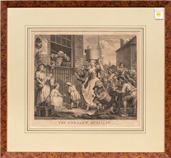 The Enraged Musician - William Hogarth