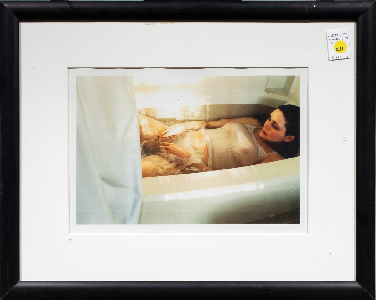 Artwork by Anna Gaskell, Untitled (Woman in Bathtub, Made of Digital Print