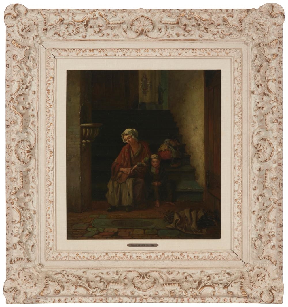 Artwork by Cornelis Speets, Vermoeide Keukenjongens, Made of Oil On Panel