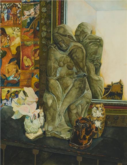 Thought of Gaugin - Morris Broderson