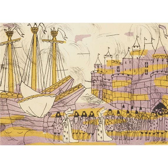 Julian Trevelyan | Aigues Mortes | MutualArt