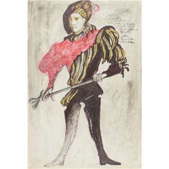 FOUR COSTUME DESIGNS - Leslie Hurry