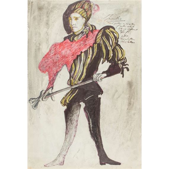 FOUR COSTUME DESIGNS - Leslie Hurry