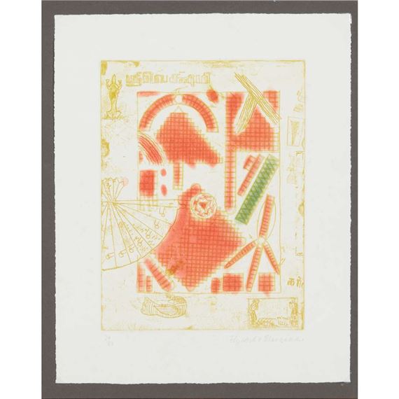 INDIAN STILL LIFE by Elizabeth Blackadder, 1987