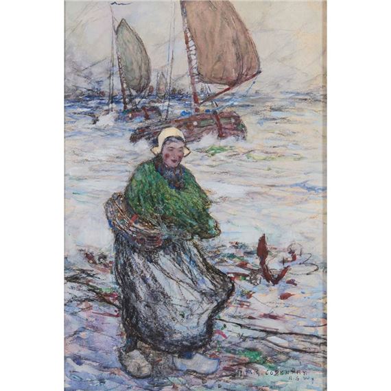 GATHERING MUSSELS - Robert McGown Coventry