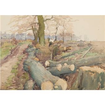 Felled Trees - David Foggie