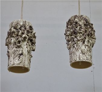 1 par fönsterbelysning "Naturalistisk form" - Bodil Marie Nielsen