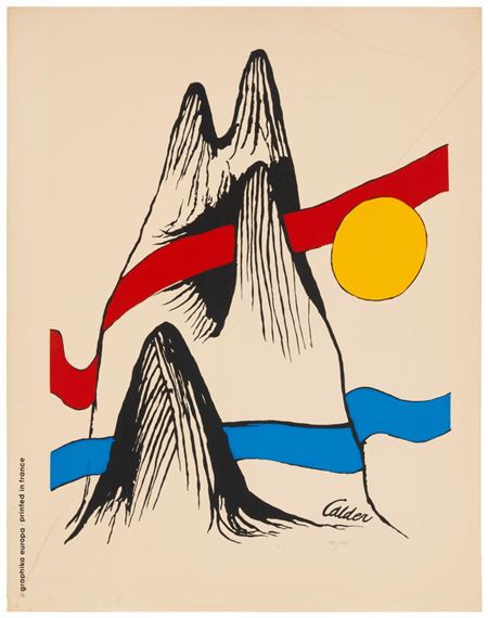 Alexander Calder | Mountain and Sun (Circa 1970s) | MutualArt