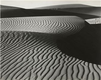 Wind Erosion, Dunes at Oceano, 1936 - Edward Weston