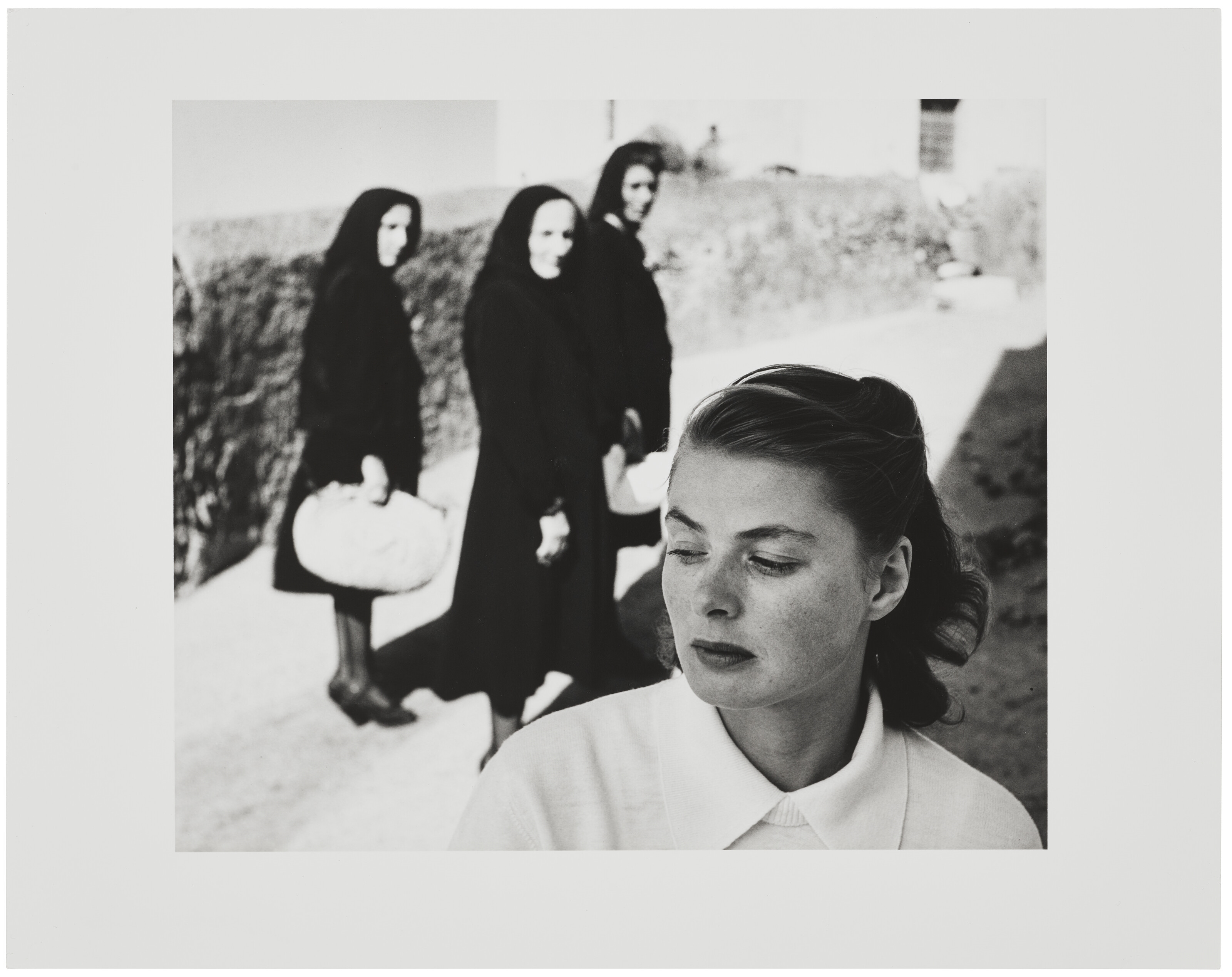 Artwork by Gordon Parks, Ingrid Bergman at Stromboli, Italy, 1949, Made of gelatin silver print