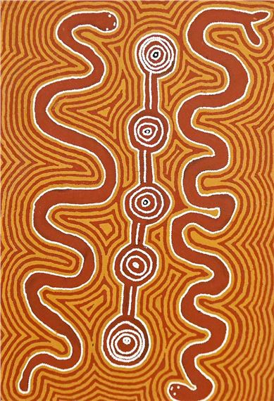 UNTITLED by Ray James Tjangala