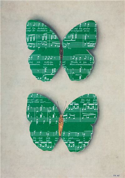 Le marche des oiseaux / Ohne Titel (Papillons