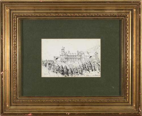 PALACIO DE MIRAMAR EN SAN SEBASTÍAN, Ca.1900 by Cecilio Pla y Gallardo