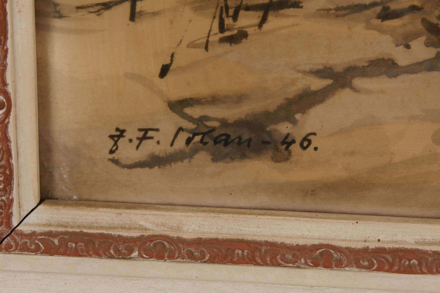 Artwork by Josef Fafek Solan, Z vrcholu Jizerských hor, Made of Kresba