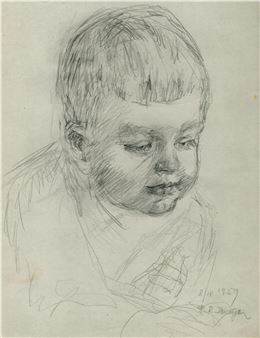 Dětský portrét - Frantisek Roman Dragoun