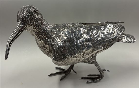 A rare novelty life-sized figure of a woodcock - Edward Barnard