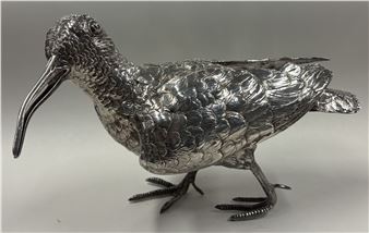 A rare novelty life-sized figure of a woodcock - Edward Barnard