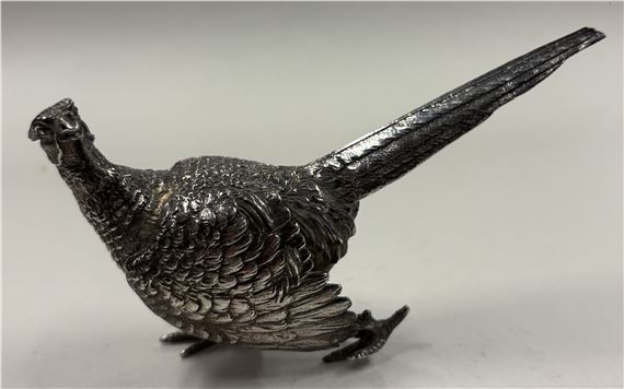 A figure of a pheasant by Edward Barnard, 1967