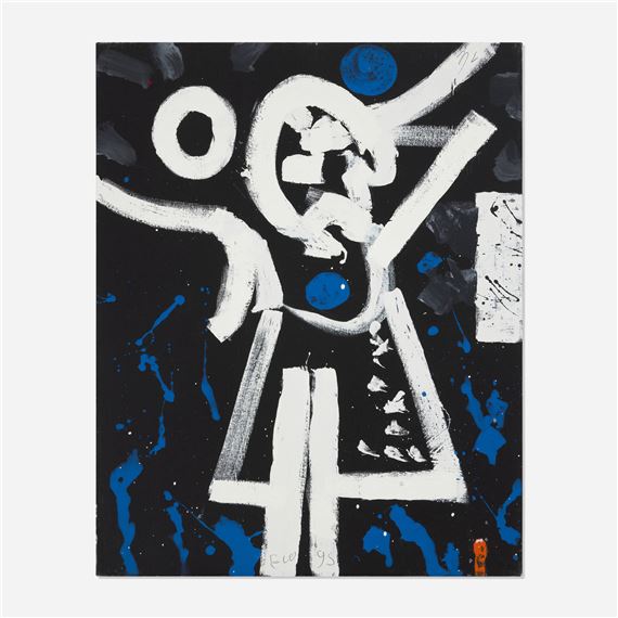 Homage RM by Emerson S. Woelffer, 1995