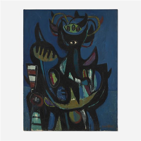 Untitled by Emerson S. Woelffer, 1947