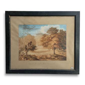 Paysage - Marquise de Courtarvel