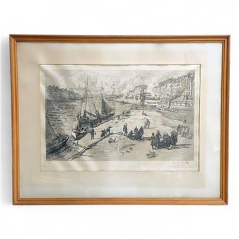 Nantes, la pointe de la Petite Hollande en 1927, 1929 - René Pinard