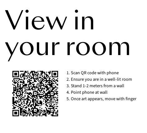 Artwork by Xavier Veilhan, Sans titre (Gaël)
1999, Made of inkjet print