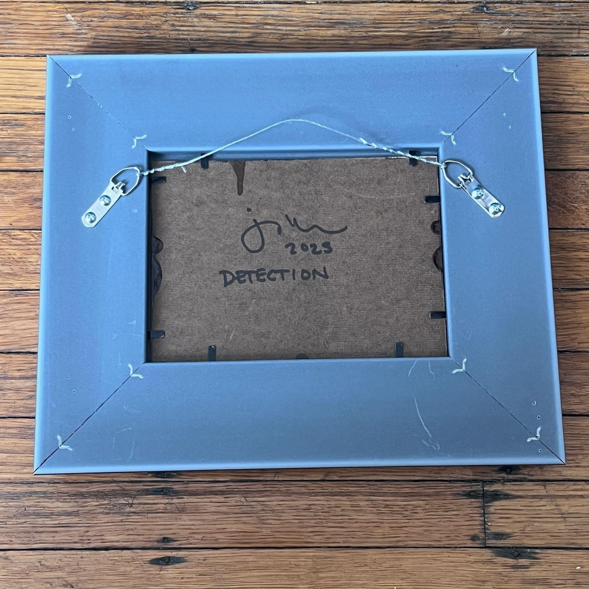 Artwork by John McKee, Detection, Made of Oil Painting On Board