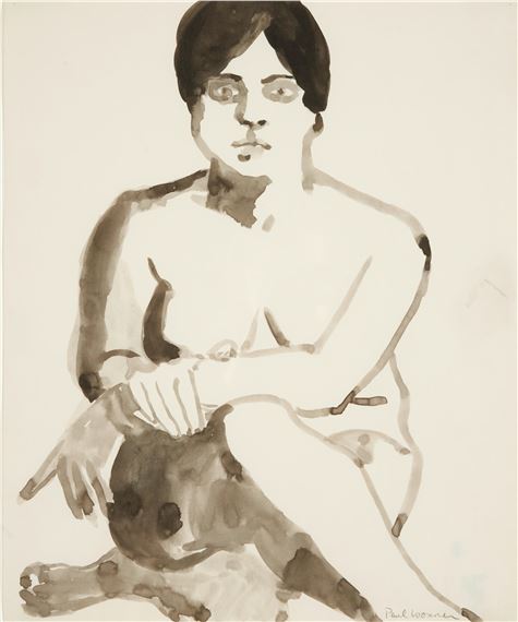 Seated Nude - Paul Wonner