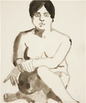 Seated Nude - Paul Wonner
