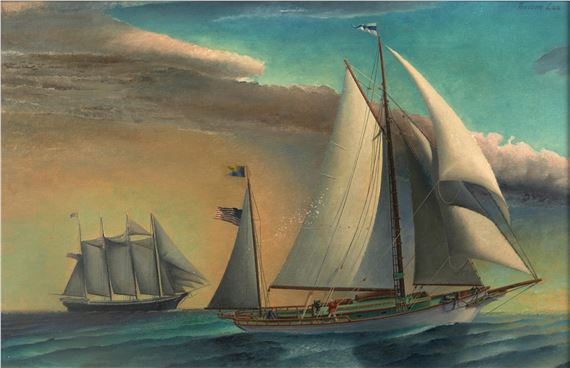 The Yawl Milky Way - T. Lux Feininger