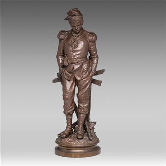 French soldier in the Franco-Prussian War - Charles Anfrie