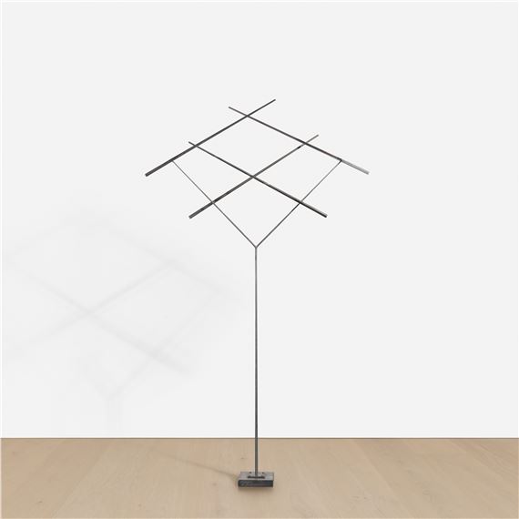 Four Lines Oblique Gyratory - Tall Stem - George Rickey