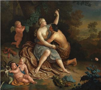 Bacchus and Ariadne - Willem van Mieris