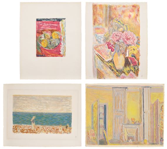 Pierre Bonnard | Album Pierre Bonnard, by Jacques Villon: four prints ...