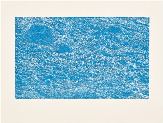 Cima del mar (Top of the Sea) (Parkett 28 - Franz Gertsch