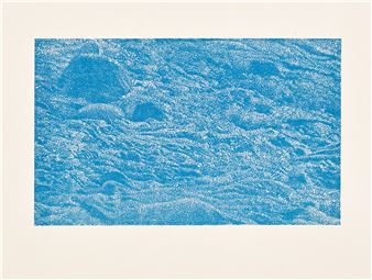 Cima del mar (Top of the Sea) (Parkett 28 - Franz Gertsch