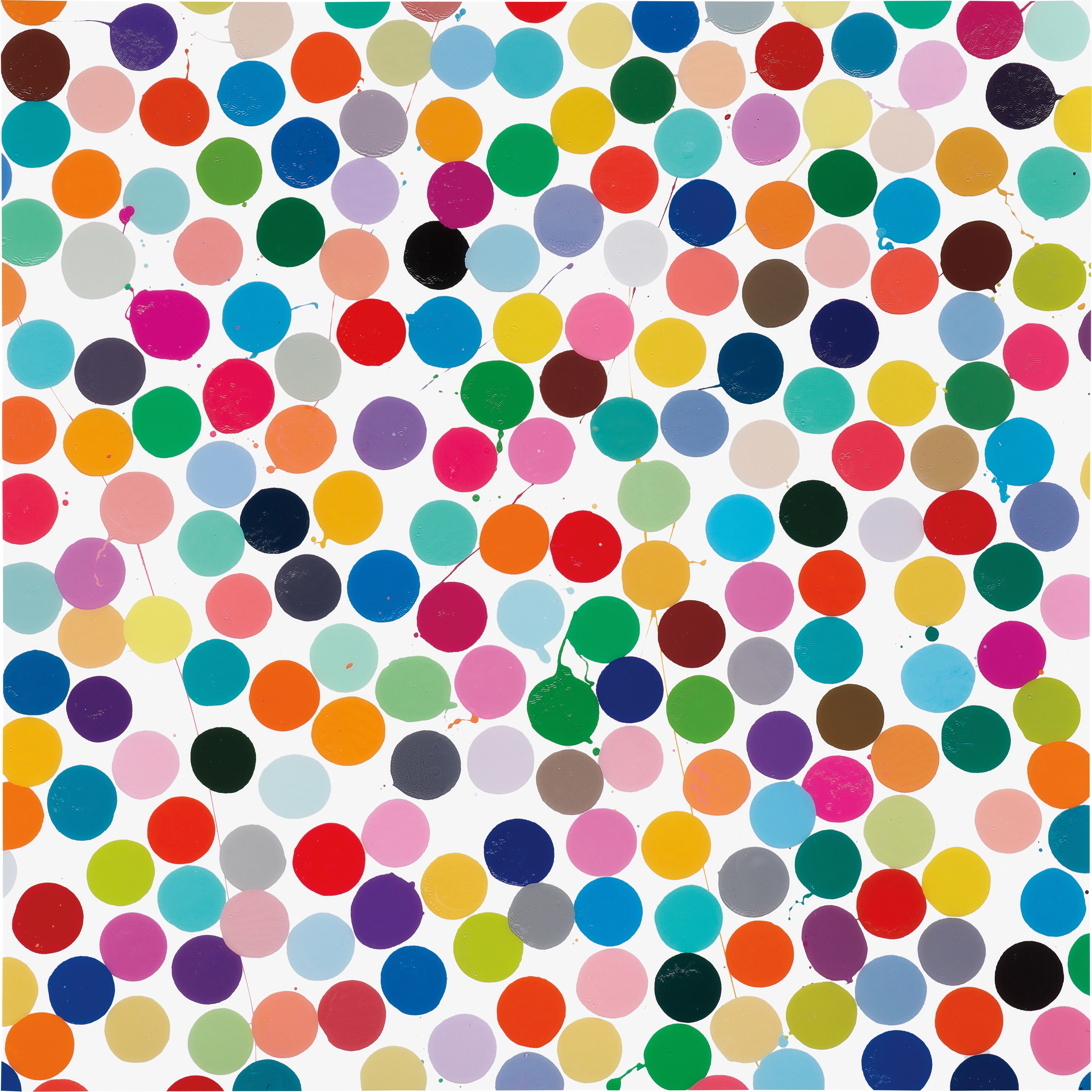Artwork by Damien Hirst, Claridges, from Colour Space (H5-4, Made of Giclée print in colours