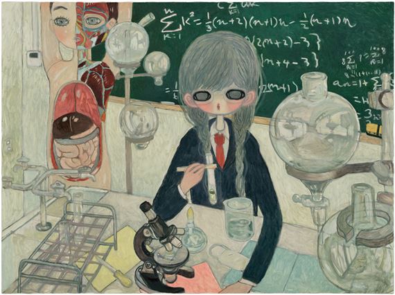 In the Lab (the Birth of Jelly - Aya Takano