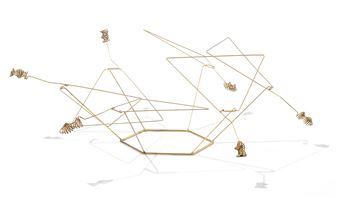 Six Triangles in a Hexagon - George Rickey