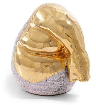 Fat Roll Belly Hanging Dong Accretion vase - Haas Brothers