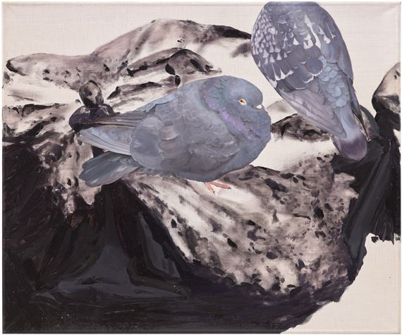Cold Nest by Jenna Gribbon, Painted in 2010