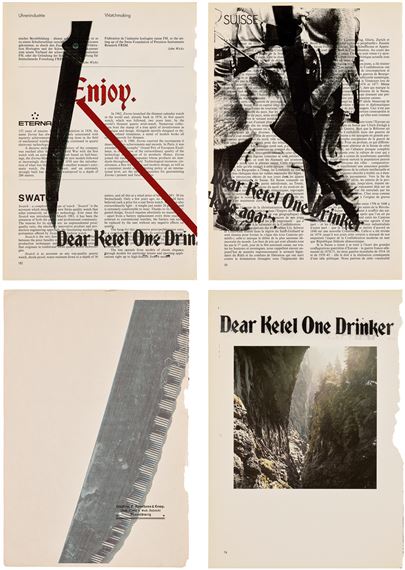 Four works: (i-iv) Untitled - Guyton/Walker