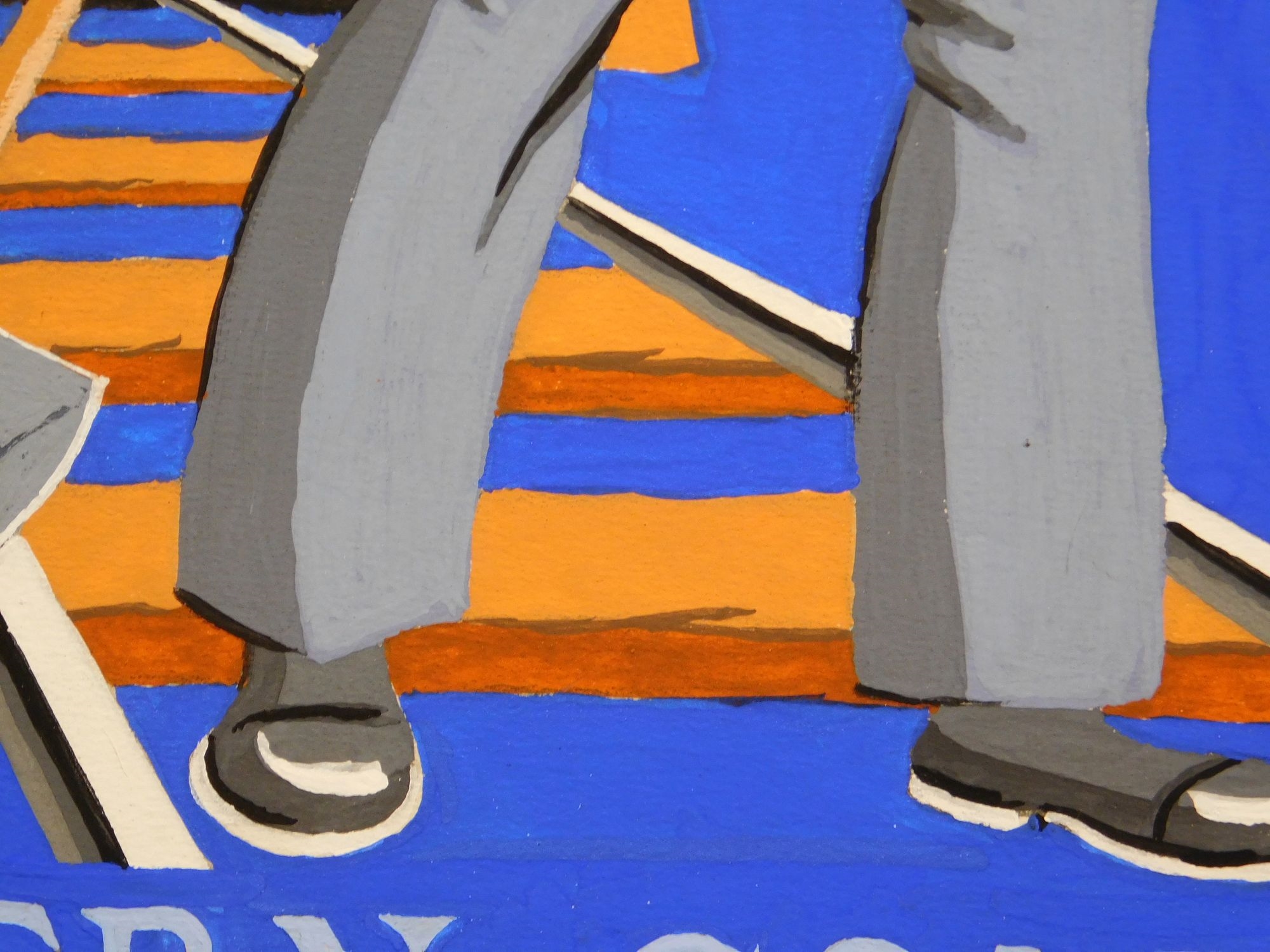 Artwork by M. Swift, Blue Coal, Western Coal Co, Made of Gouache On Illustration Board