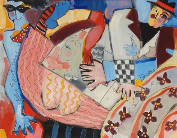 Blue Spectators - Kathy Donahey