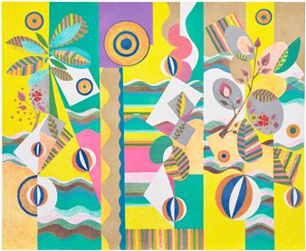 Pink Sunshine - Beatriz Milhazes