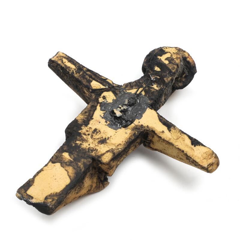 Artwork by Niels Helledie, Crucifix, Made of Stoneware